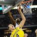 Michigan freshman Mitch McGary looks for a basket against Kansas during the second half at Cowboys Stadium in Arlington, Texas on March 29, 2013. Melanie Maxwell I AnnArbor.com